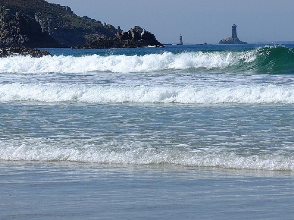 Au calme à 10mn des baies de Douarnenez et Audierne avec cuisine à disposition Mahalon Exterior foto